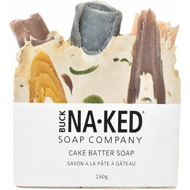 Buck Naked Soap Bar Cake Batter 天然香氛香皂｜甜点香调沐浴皂 美国生产
